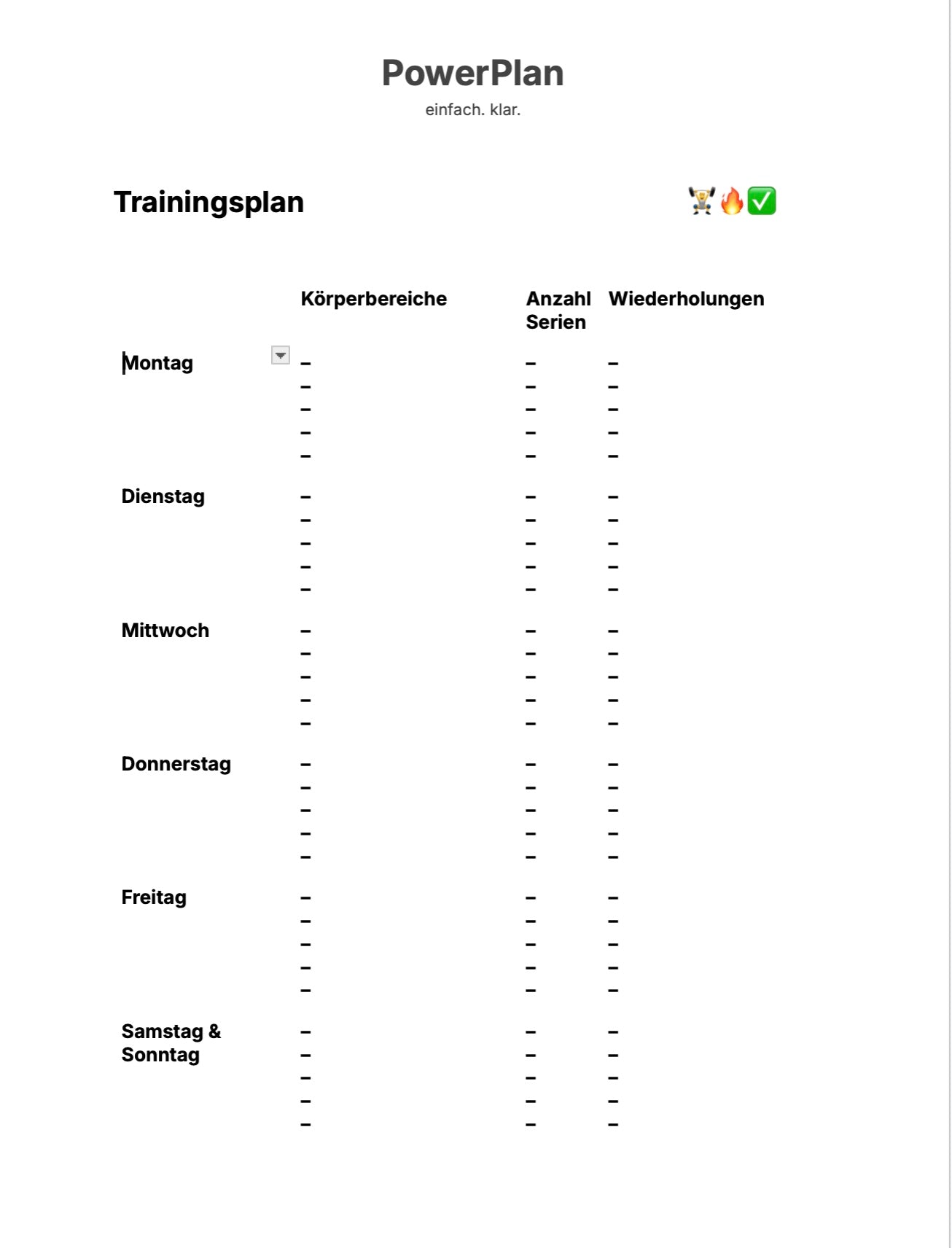 PowerPlan - Komplett Bundle