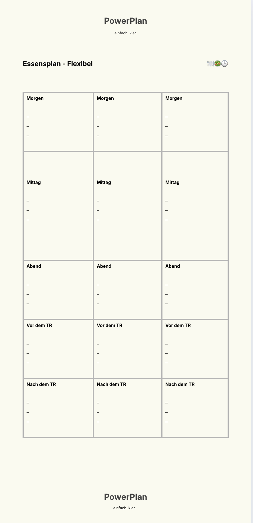 PowerPlan - Fitness Bundle